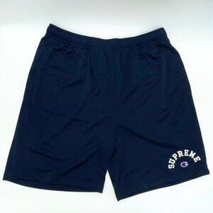 Supreme x Champion Mesh Short Navy